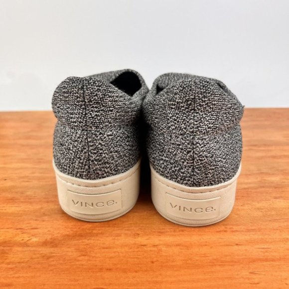 Vince Walsh Platform Women's 9M / 39 Sneakers Gray Marl Slip On Shoes Loafers - Picture 7 of 11